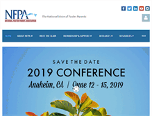Tablet Screenshot of nfpaonline.org